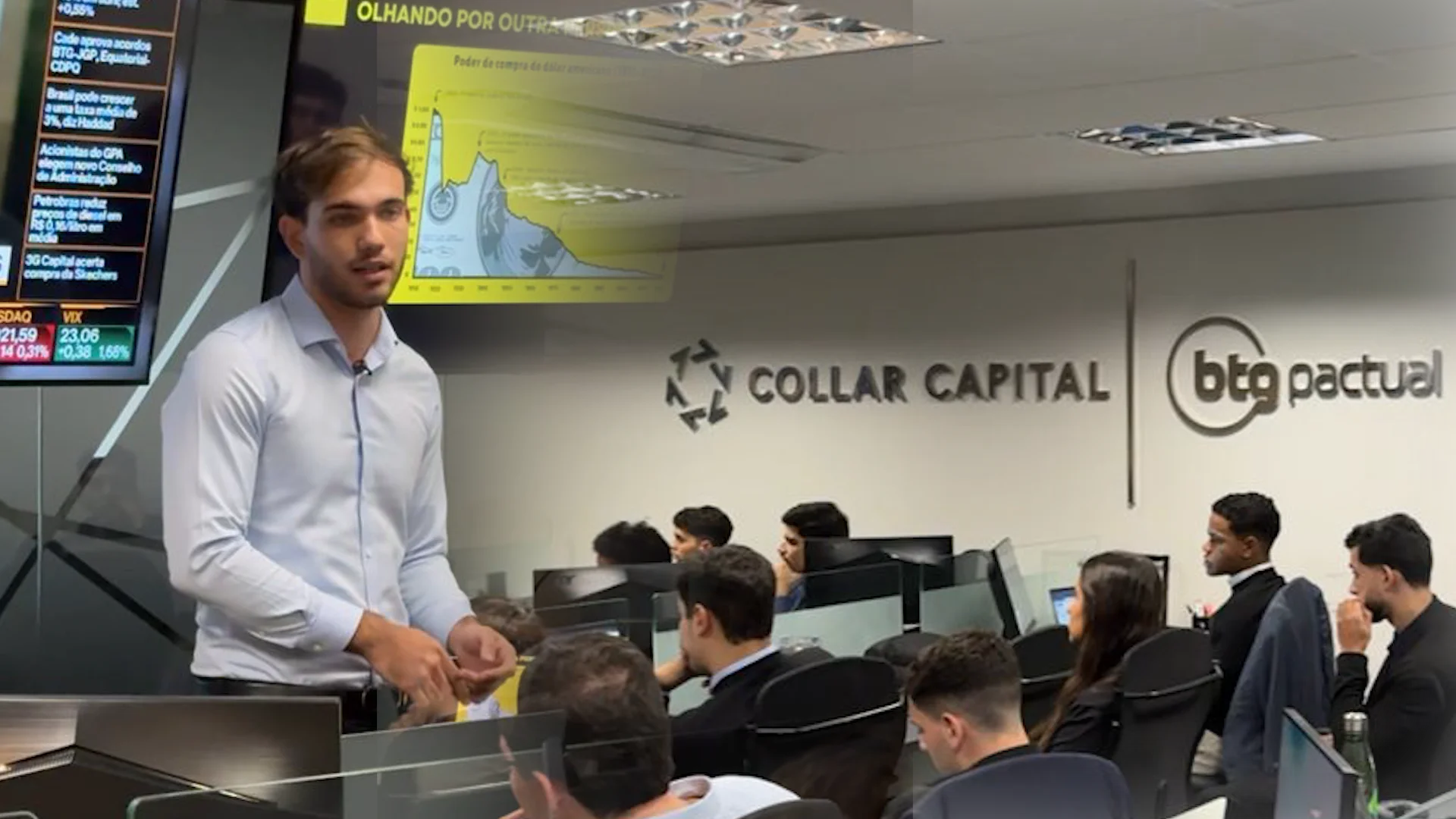 Treinamento cripto para escritórios de investimento